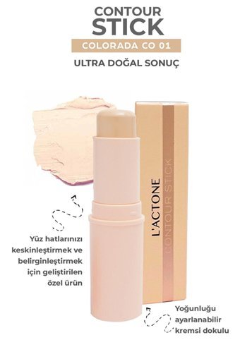 L'Actone CD 01 Krem Stick Kontür
