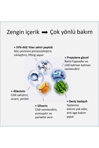 Jomtam Snake Venom Kolajenli Göz Altı Jel Maske 60 Adet