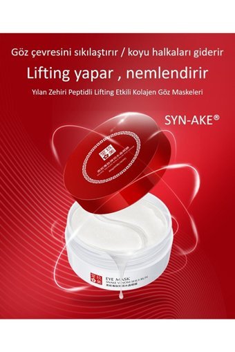 Jomtam Snake Venom Kolajenli Göz Altı Jel Maske 60 Adet
