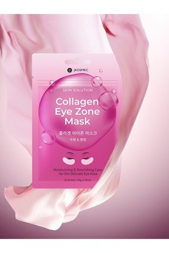 Jkosmec Skin Solution Kolajenli Göz Altı Kağıt Maske 30 Adet