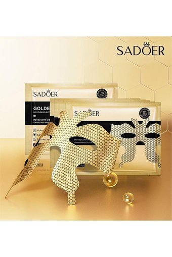 Sadoer Golden Göz Çevresi Kağıt Maske 3×2 Adet