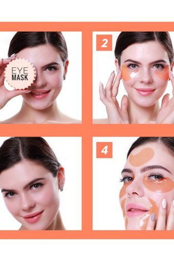 Aily Cosmetics Kolajenli Göz Altı Jel Maske 60 Adet