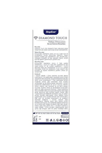Stopever Diamand Touch Göz Çevresi Jel Maske 2 Adet