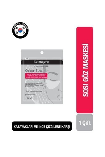 Neutrogena Cellular Boost Göz Altı Kağıt Maske 2 Adet