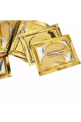 Sinka Crystal Collagen Gold Kolajenli Göz Altı Jel Maske 2 Adet