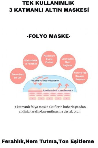 Dermal Göz Altı Kağıt Maske 2 Adet