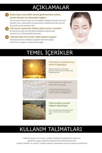 Prettyskın Brighteening Black Kolajenli Göz Altı Jel Maske 60 Adet