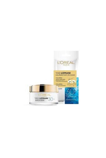 L'Oreal Paris Yaş Uzmanı Kolajenli Göz Çevresi Kağıt Maske Tekli