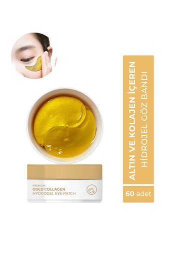 Prettyskın Gold Collagen Kolajenli Göz Altı Jel Maske 60 Adet