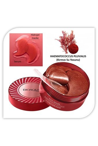 Bıoaqua Haematococcus Pluvialis Kolajenli Göz Altı Jel Maske 60 Adet