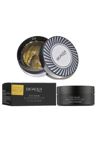 Bıoaqua Black Pearl Kolajenli Göz Altı Jel Maske 60 Adet