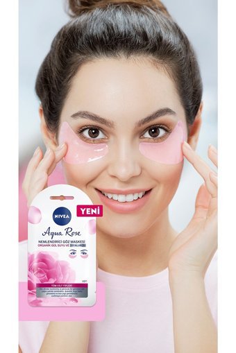 Nivea Aqua Rose Göz Altı Kağıt Maske 2 Adet