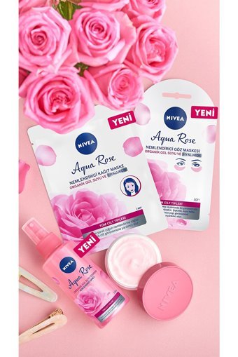 Nivea Aqua Rose Göz Altı Kağıt Maske 2 Adet