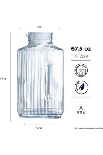 Luminarc Cam 2 lt Plastik Kapaklı Sürahi