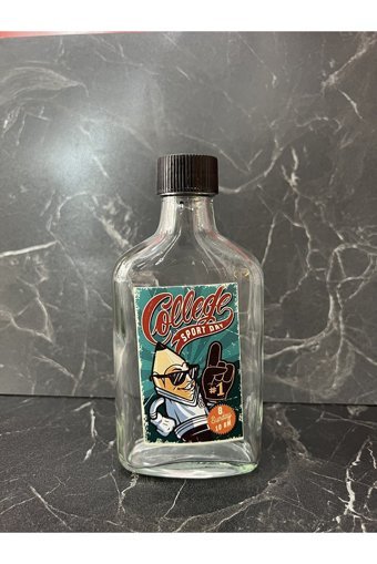 Coldbrewtrend Cam 6x200 ml Plastik Kapaklı Sürahi