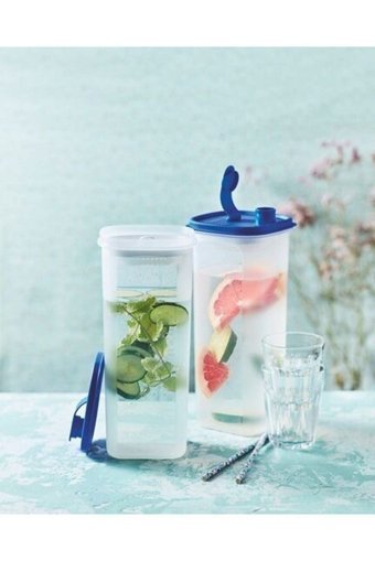 Tupperware Plastik 2x2 lt Plastik Kapaklı Sürahi