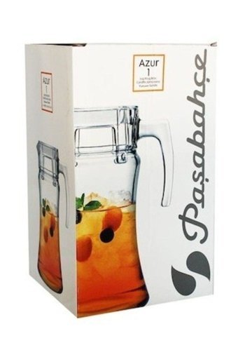 Paşabahçe Azur Cam 1.4 lt Plastik Kapaklı Sürahi