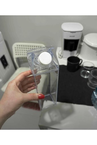 Gelinhomes Plastik 500 ml Plastik Kapaklı Sürahi