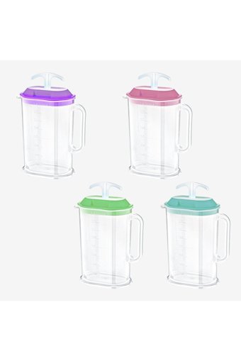 Emofom Plastik 2 lt Plastik Kapaklı Sürahi
