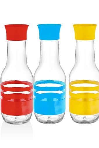 Hane Cam 3x1 lt Plastik Kapaklı Karaf