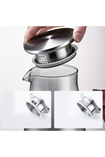 Senin Dükkanın Cam 1.9 lt Metal Kapaklı Sürahi