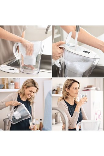 Brita Akrilik 3.5 lt Plastik Kapaklı Sürahi