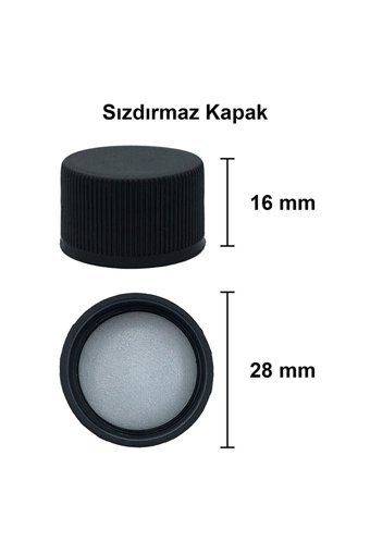 Coldbrewtrend Cam 200 ml Plastik Kapaklı Sürahi