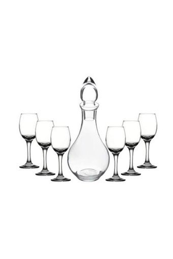 Paşabahçe Likör Cam 700 ml Cam Kapaklı Sürahi