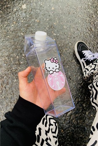 Namgo Plastik 500 ml Plastik Kapaklı Sürahi