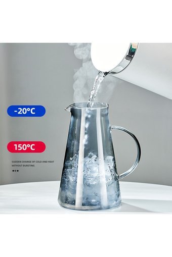 Morponi Cam 1.9 lt Metal Kapaklı Sürahi