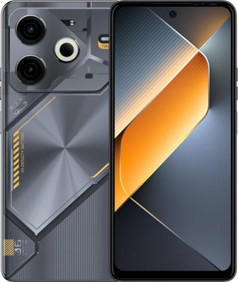 Tecno Pova 6 Neo 256 GB Hafıza 8 GB Ram 6.78 inç 50 MP Çift Hatlı IPS LCD Ekran Android Akıllı Cep Telefonu Siyah