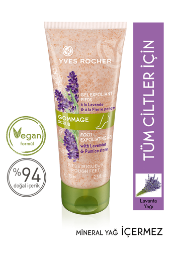 Yves Rocher Gommage Scrub Yenileyici Soyulan Ayak Peeling Maskesi