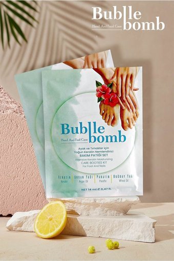 Bubblebomb Nemlendirici Çorap Tipi Ayak Maskesi