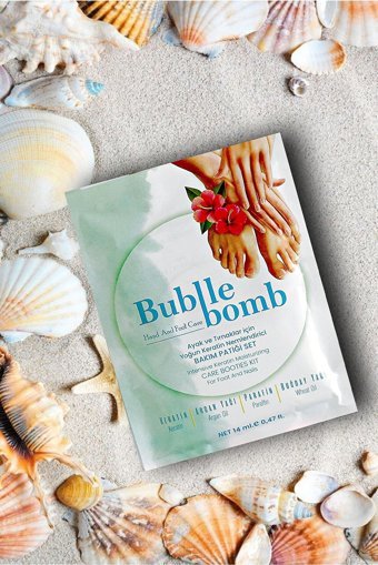 Bubblebomb Nemlendirici Çorap Tipi Ayak Maskesi