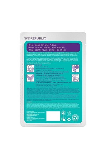 Skin Republic Yenileyici Çorap Tipi Ayak Peeling Maskesi