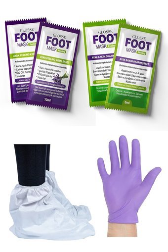Glosse Nemlendirici Çorap Tipi Ayak Peeling Maskesi