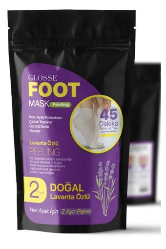 Glosse Nemlendirici Çorap Tipi Ayak Peeling Maskesi
