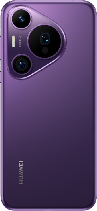Huawei Pura 70 Pro 256 GB Hafıza 12 GB Ram 6.8 inç 50 MP Çift Hatlı LTPO OLED Ekran HarmonyOS Akıllı Cep Telefonu Mor