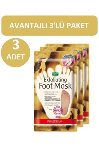 Purederm Ölü Deri-Nasır Çorap Tipi Ayak Peeling Maskesi
