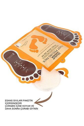 Marlett Ölü Deri-Çatlak Çorap Tipi Ayak Peeling Maskesi