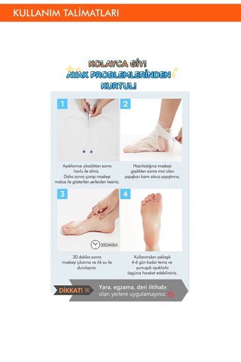 Missha Ölü Deri Çorap Tipi Ayak Peeling Maskesi