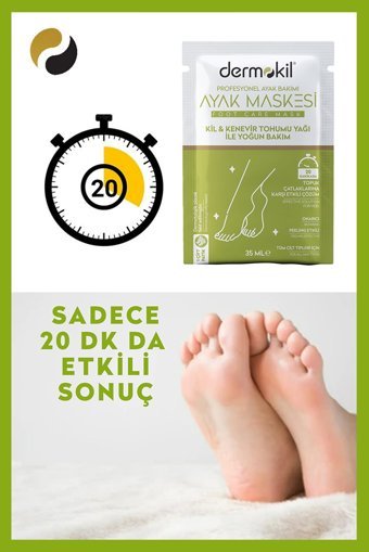Dermokil Onarıcı Çorap Tipi Ayak Maskesi