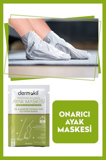 Dermokil Onarıcı Çorap Tipi Ayak Maskesi