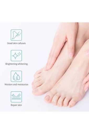 Loovitech Goat Milk Ölü Deri-Çatlak Çorap Tipi Ayak Peeling Maskesi 3 Adet