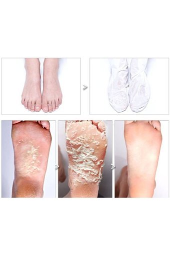 Ekel Natural Newyork Parıs Collagen Koku Çorap Tipi Ayak Peeling Maskesi