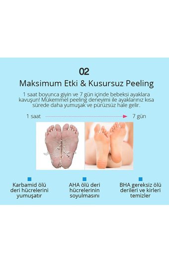 Village 11 Factory Nemlendirici Çorap Tipi Ayak Peeling Maskesi