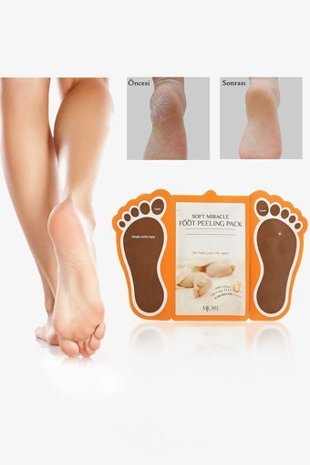 Mjcare Ölü Deri-Çatlak Soyulan Ayak Peeling Maskesi 3 Adet