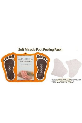 Asyalı Ölü Deri-Çatlak Çorap Tipi Ayak Peeling Maskesi