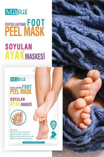 Mara Exfoliating Ölü Deri Çorap Tipi Ayak Maskesi