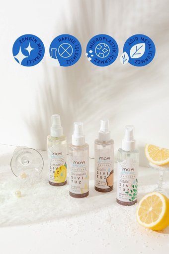 Mayi Tuz İyotlu Sıvı Kaynak Tuzu Şişe 4x150 ml